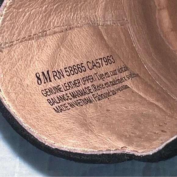 CASLON Callie Black Suede Mule EUC Sz 8 - Picture 8 of 10